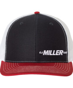 Richardson - Snapback Trucker Cap Navy/White/Red - 424 Points